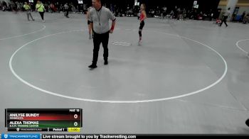 102 lbs Champ. Round 1 - Alexa Thomas, B.A.M. Training Center vs Anilyse Bundy, Minnesota