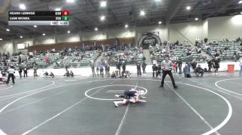 61 lbs Round Of 16 - Keanu Lemrise, Redwood WC vs Liam McNeil, Spanish Springs WC