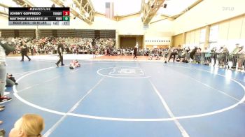 68-M lbs Quarterfinal - Johnny Goffredo, The Hunt Wrestling Club vs Matthew Benedetti JR, Power Half Wrestling Academy