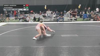 125 lbs Cons. Rd Of 16 - Breezy Johnston, Denver Wrestling Academy vs Kylie Keach, Apex Grappling Academy