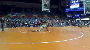160 lbs Consi Of 64 #1 - Anthony Nicolosi, Florida vs Christian Rutherford, Rhode Island