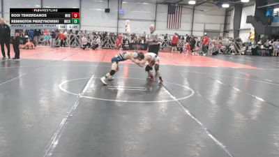 64 lbs Round 2 - 10:30am Friday - Remington Pierzynowski, Team Michigan vs Bodi Tsikerdanos, Maryland GOLD