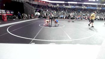 66 lbs 5th Place - Tatum Rubinstein, King Select Wr Ac vs Adilyn Schrader, Hammerin Hawks WC