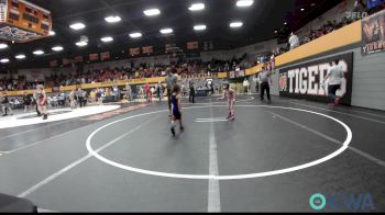 37 lbs Rr Rnd 1 - Tyger Ray, Clinton Youth Wrestling vs Ikaika Laurencio, Noble Takedown Club