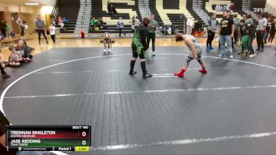 Round 3 - Trennan Singleton, Gaston Grizzlies vs Jase Redding, Team Tigers