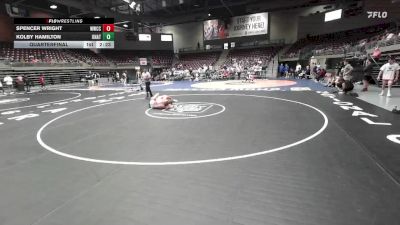141 lbs Quarterfinal - Kolby Hamilton, Unattached vs Spencer Wright, Western Wyoming Community College