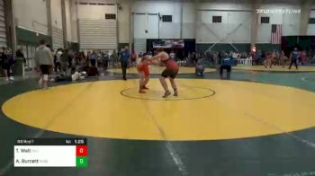 285 lbs Prelims - Thayn Walt, Hill City Wrestling Club vs Andrew Burnett, Anselmo-Merna