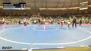 110 lbs Final - Heavyn Woods, El Paso Wildcats vs Chanlee Mckinney, Woodland Wrestling Club