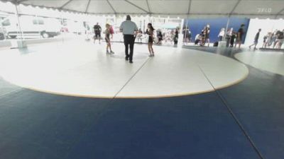 74 lbs Quarterfinal - Royce Davidson, Peterson Grapplers vs Adaline Duarte, Rough House Wrestling Club