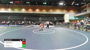 126 lbs Round Of 64 - VINCENT RAMIREZ, Liberty vs Ty Sutton, New Plymouth