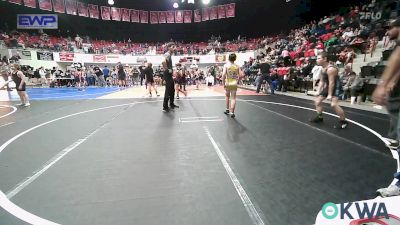 85 lbs Rr Rnd 2 - Gabriel Worthey, Prairie Grove Youth Wrestling vs Hunter Jackson, Locust Grove Youth Wrestling