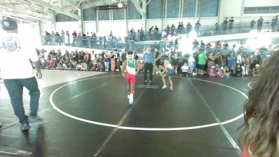 81 lbs Round Of 16 - Isaiah Gonzalez, SoCal Hammers vs Maven Garcia, Canyon Acadamy