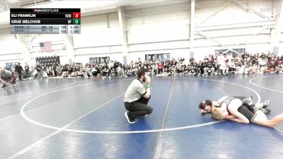 110 lbs Placement (4 Team) - Eli Franklin, Santas Misfits vs Krue Melchor, Wyoming Force