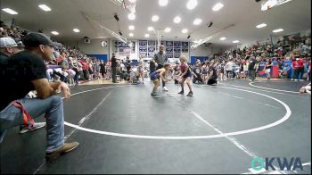 58-62 lbs Rr Rnd 1 - Aspen Kincannon, Team Nomad vs Winnie Brown, Team Tulsa Wrestling Club