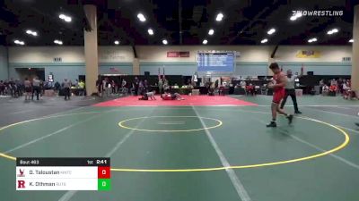 197 lbs Consi Of 32 #2 - Danny Taloustan, Montclair State vs Kareem Othman, Rutgers WC