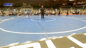 76 lbs Round Of 16 - Aaron Collins, Verdigris Youth Wrestling vs BrocLee Butman, Eierman Elite