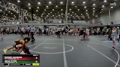 96 lbs Placement (4 Team) - Brian Flynn, Thunderstruck vs Dominic Giannoni, Mat Assassins Red