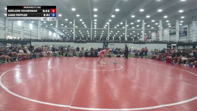 170 lbs Adelaide Holderman, Michigan Blue vs Laine Peppler, Indiana Gold