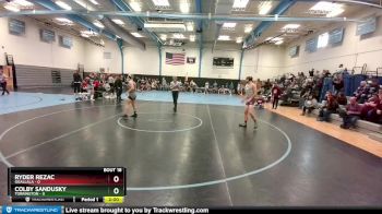 157 lbs Round 5 (10 Team) - Colby Sandusky, Torrington vs Ryder Rezac, Ogallala