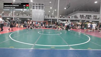 147 lbs Rr Rnd 3 - Lincoln Golomboski, Mifflinburg - HSBAFC vs Jackson Miller, St. Mark's - HSBAFC