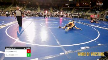 89 lbs Consi Of 32 #2 - Cayden Palmer, Neighborhood Wrestling Club vs Cale Johnson, Big Game WC