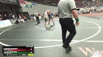 6A-215 lbs Semifinal - Carter Bennett, Forest Grove vs Caleb Fogoros, Mountainside