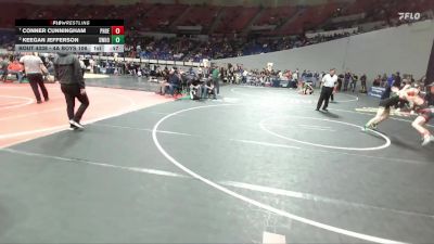 4A Boys 106 lbs Cons. Semi - Conner Cunningham, Phoenix Boys vs Keegan Jefferson, Sweet Home Boys