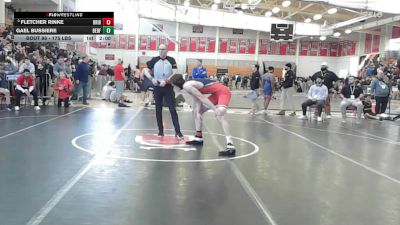190 lbs Round Of 16 - Fletcher Rinke, Bridgewater-Raynham vs Gael Bussiere, Bedford/AB