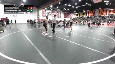 113 lbs Champ. Round 1 - Joshua Velasquez, Heritage vs Josiah Matthews, Oak Hills