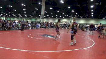 140 lbs Round 5 (6 Team) - Aryan Benson, RPA Wrestling vs Andelyn Cabalka, Iowa SO FLUFFY