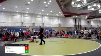 141 lbs Champ. Round 3 - Bryce Denton, Penn High School vs Tony Wood, Jay County Wrestling Club