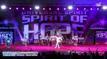 Cheer Extreme - Richmond - Senior Savage [2026 L4.2 Senior Coed Day 2] 2026 Spirit of Hope Grand Nationals
