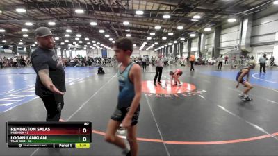 80 lbs Rd# 5- 3:45pm Friday Final Pool - Logan Lanklani, Team Ohio vs Remington Salas, Mile High