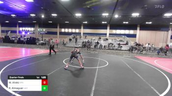 82 lbs Quarterfinal - Wesley Alves, Spring Hills WC vs Ricky Almaguer, Victory WC