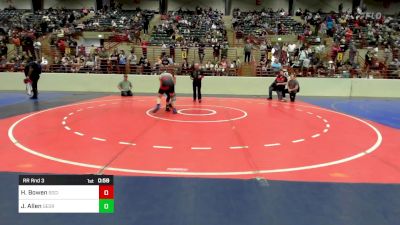 170 lbs Rr Rnd 3 - Hank Bowen, Social Circle USA Takedown vs Jimmy Allen, Georgia