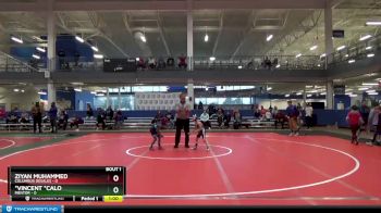 45 lbs Round 1 (8 Team) - Ziyan Muhammed, Columbus Desales vs *Vincent *Calo, Mentor