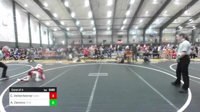 49 lbs Consi Of 4 - Colter Veitenheimer, Askeo International Mat Club vs Aylett Zamora, Other Team