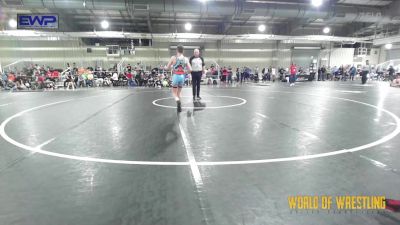 95 lbs Round Of 32 - Nathanial Sanders, Red Cobra Westling Academy vs Camden Runnels, Threestyle