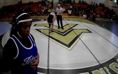 235 lbs Round 3 - Arianna Bernard, Valley vs Mariah Brown, Shaler Area