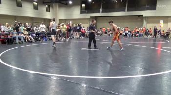 144 lbs Round 1 (6 Team) - Cooper Moreland, Level Up vs Jesse Lagarba, Crossroads Wrestling