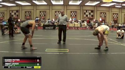 200 lbs Round 3 (6 Team) - Kaiden Patten, Ohio Gold vs Trent Levash, Frost Gang