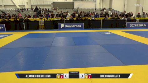 Corey Davis DeLater vs Alexander Hines Kellems 2025 World IBJJF Jiu-Jitsu No-Gi Championship
