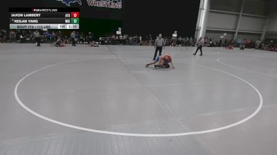 113 lbs Champ. Rd Of 128 - Jaxon Lambert, Alabama Takedown Academy vs Keilan Yang, Weigh In Club