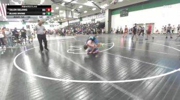 138 lbs Cons. Round 6 - Talon Belding, Beatrice High School vs Blake Irvine, Immortal Athletics Wrestling