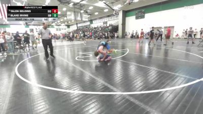 138 lbs Cons. Round 6 - Talon Belding, Beatrice High School vs Blake Irvine, Immortal Athletics Wrestling