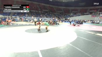 4A/3A/2A/1A Girls 170 Cons. Round 2 - Carmela Rodriguez, Ontario Girls vs Thiri Dahl, Pendleton Girls
