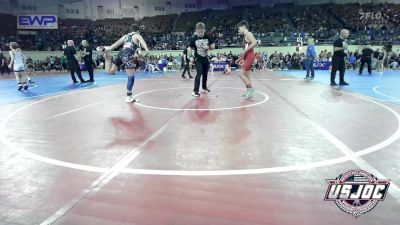 110 lbs Round Of 32 - Treyton Holinde, Hoisington Jr Cardinals vs Zebulon Harrington, Choctaw Ironman Youth Wrestling