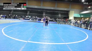 110 lbs Consi Of 4 - Mattilyn Givens, Allen vs Rozlyn Roberston, Corner Canyon