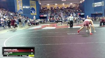 175 lbs Prelim - Grayson Jones, Fishburne Military School vs Kobe Link, Fauquier