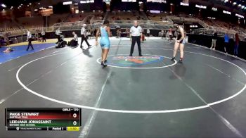170 lbs Cons. Round 4 - Paige Stewart, Bartram Trail vs Leidjana Jonassaint, Bayside High School
